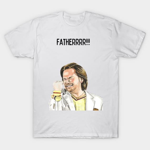 Douglas Reynholm, Fatherrrr!!! IT Crowd T-Shirt by DoodlerLoodles